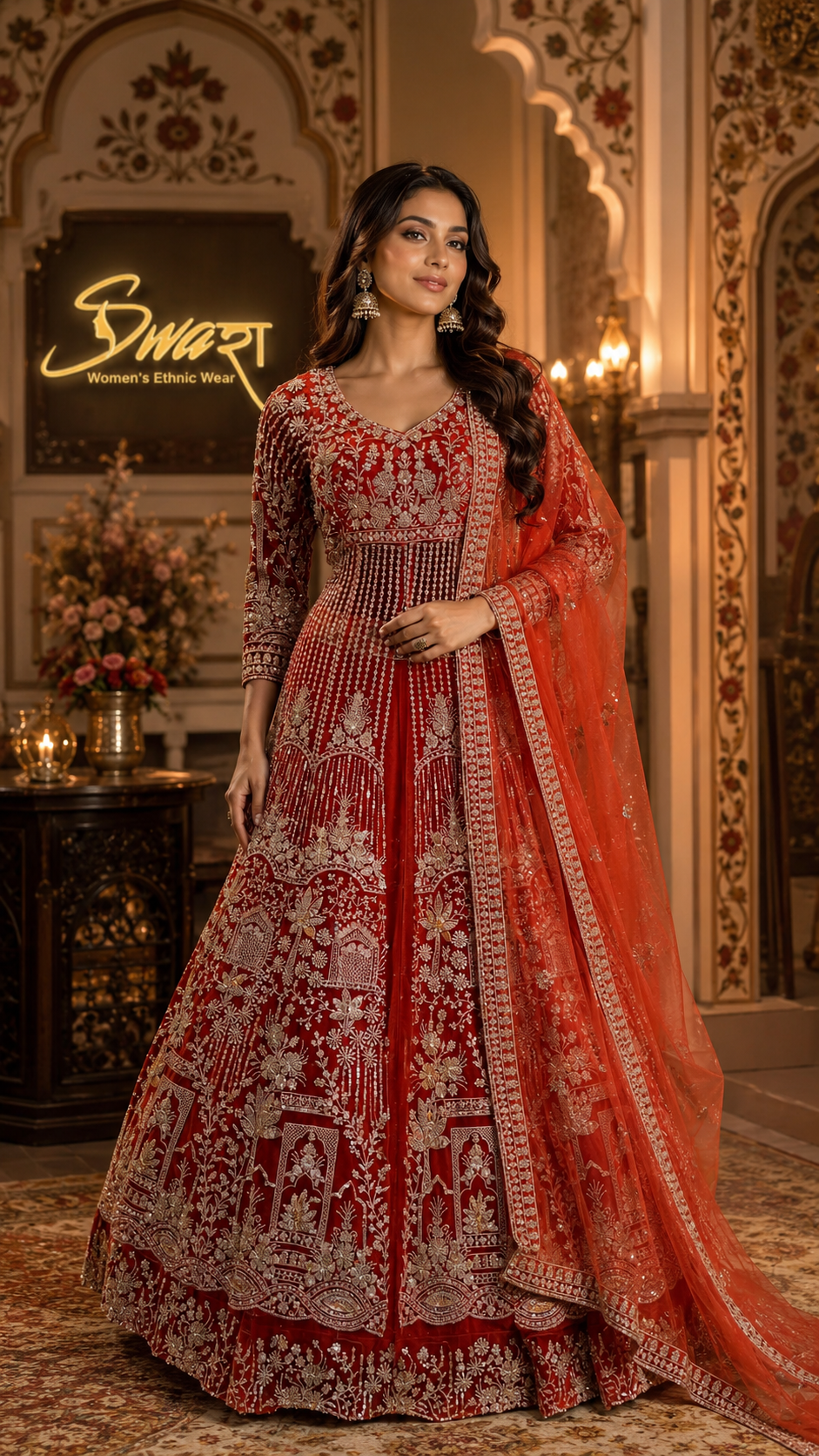 Tanvi Resham Work Set